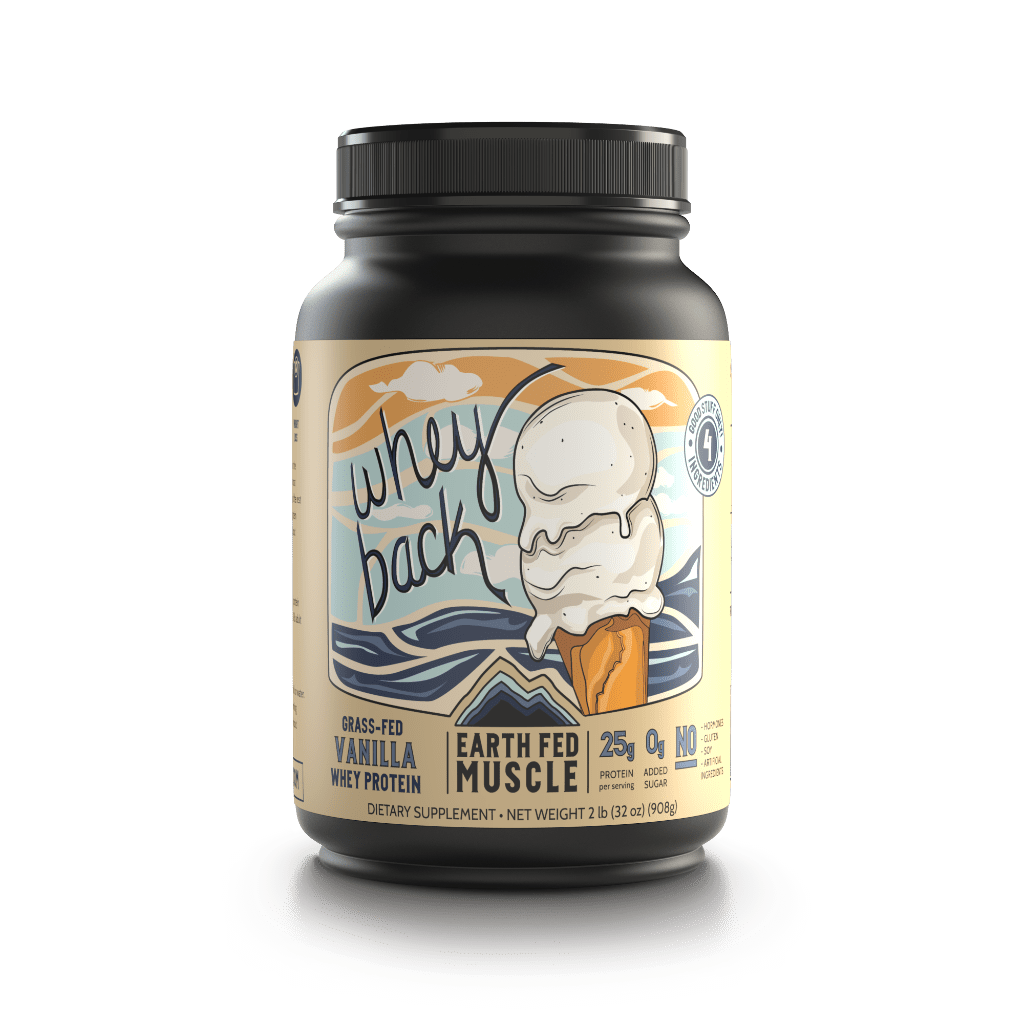 Grass Fed Whey Protein - Vanilla