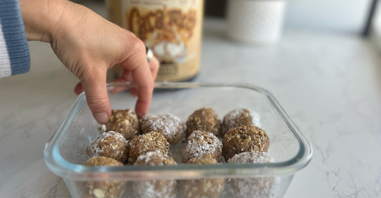 Salted Caramel Coconut Energy Balls