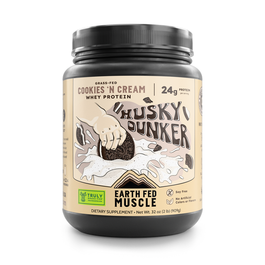 Husky Dunker Cookies&Cream Grass Fed Protein