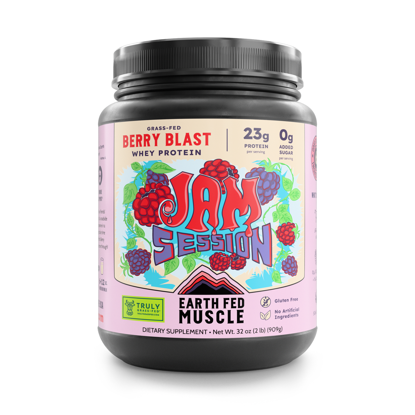 SEASONAL FLAVOR: Jam Session Berry Blast Grass-Fed Whey Protein