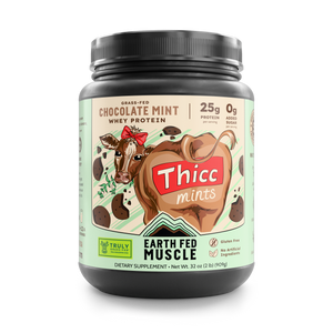 SEASONAL FLAVOR: Thicc Mints Chocolate Mint Grass Fed Protein