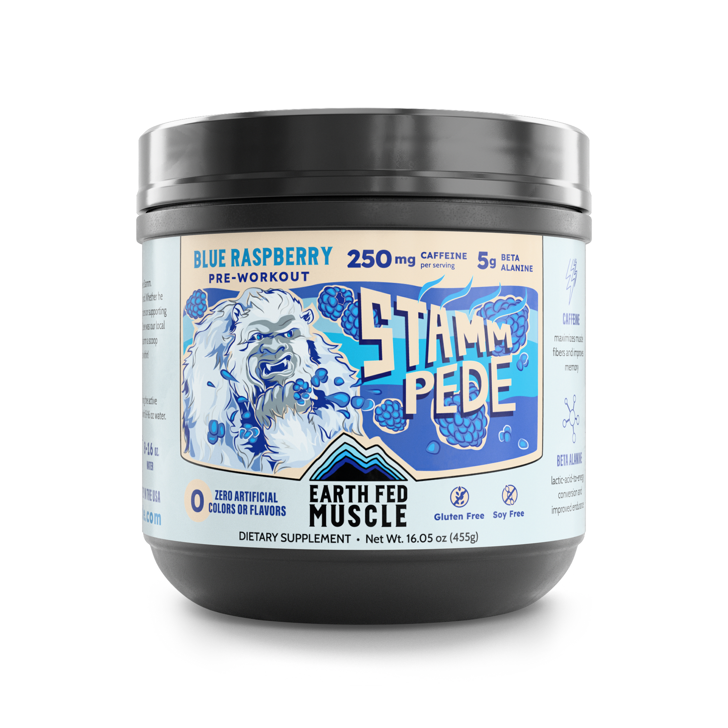 Stammpede Blue Raspberry Preworkout