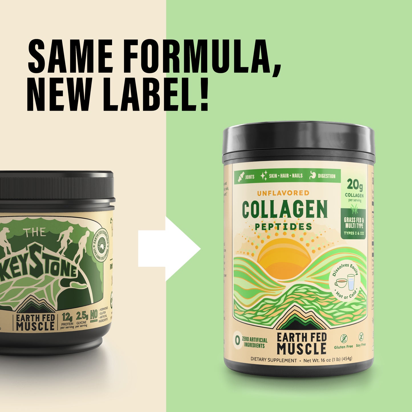 Collagen Peptides, Unflavored (formerly known as The Keystone)