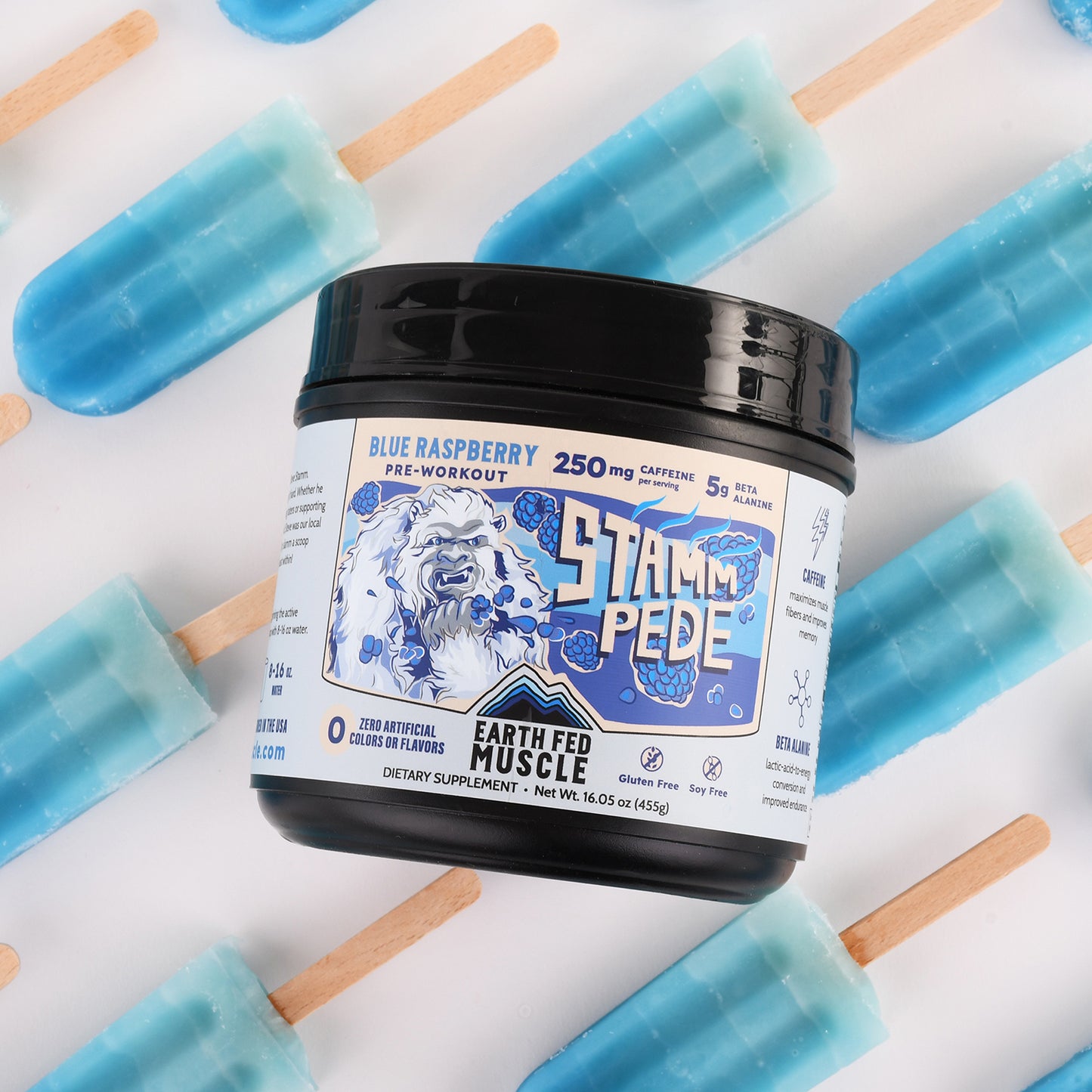 Stammpede Blue Raspberry Preworkout