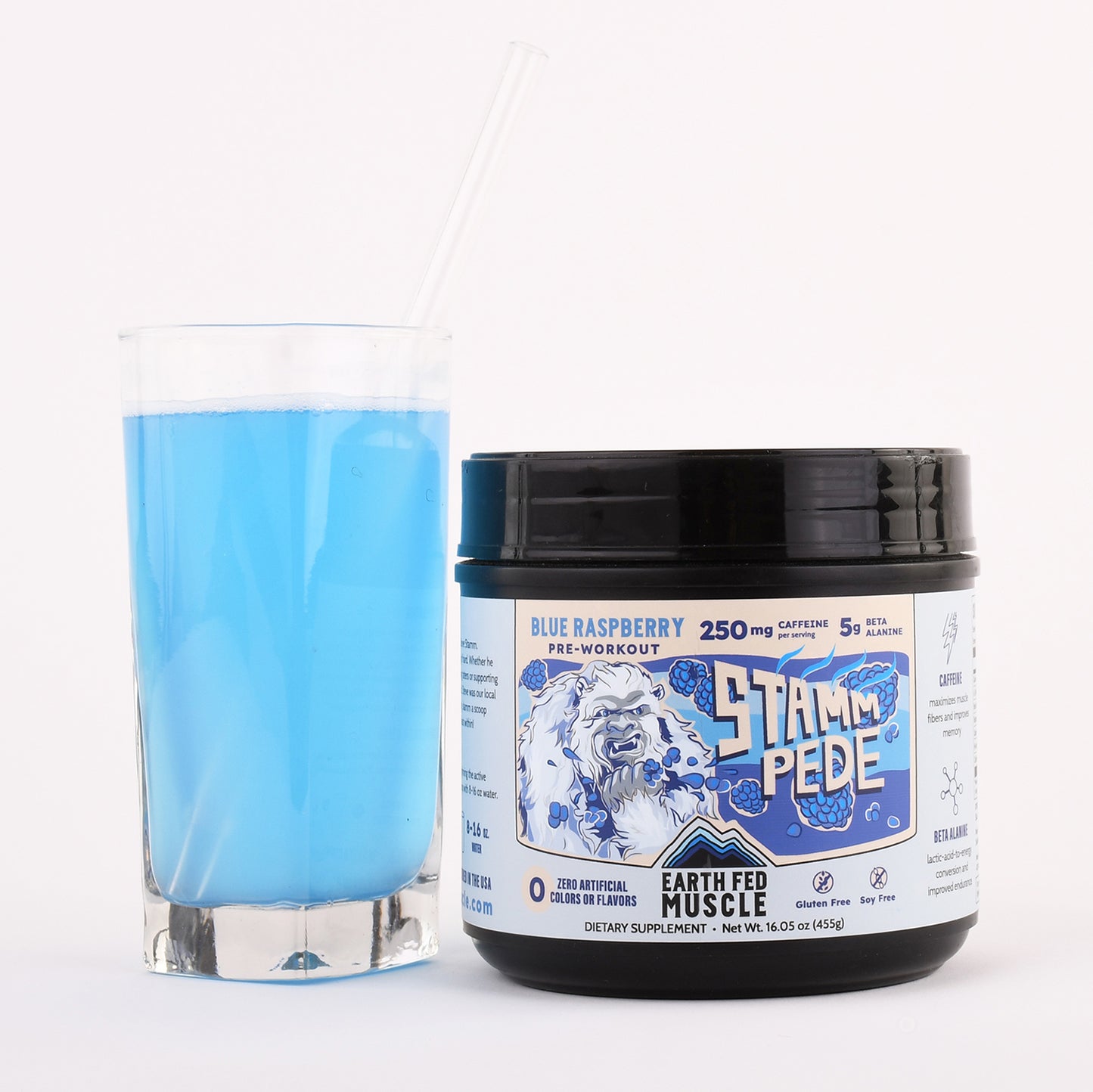 Stammpede Blue Raspberry Preworkout