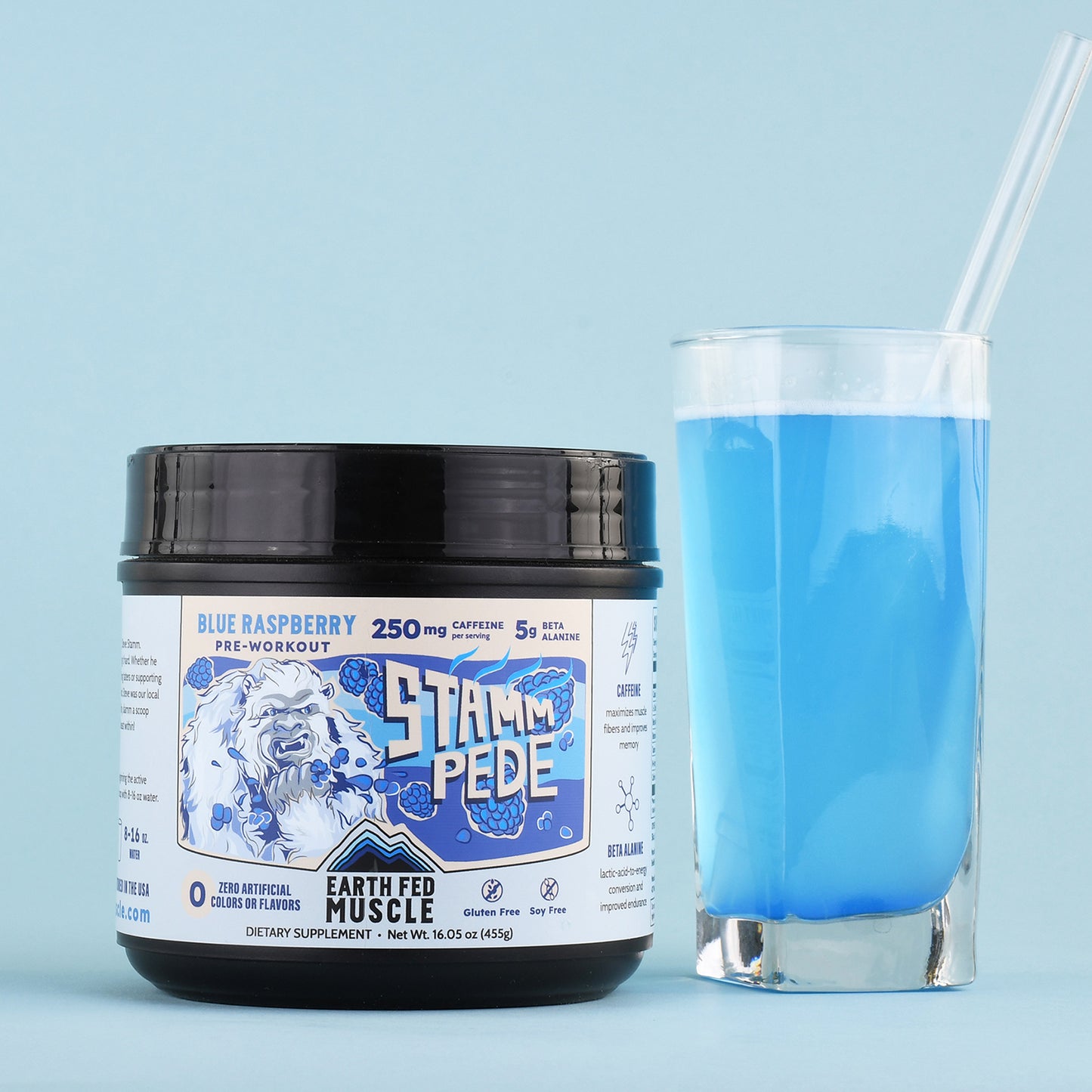 Stammpede Blue Raspberry Preworkout