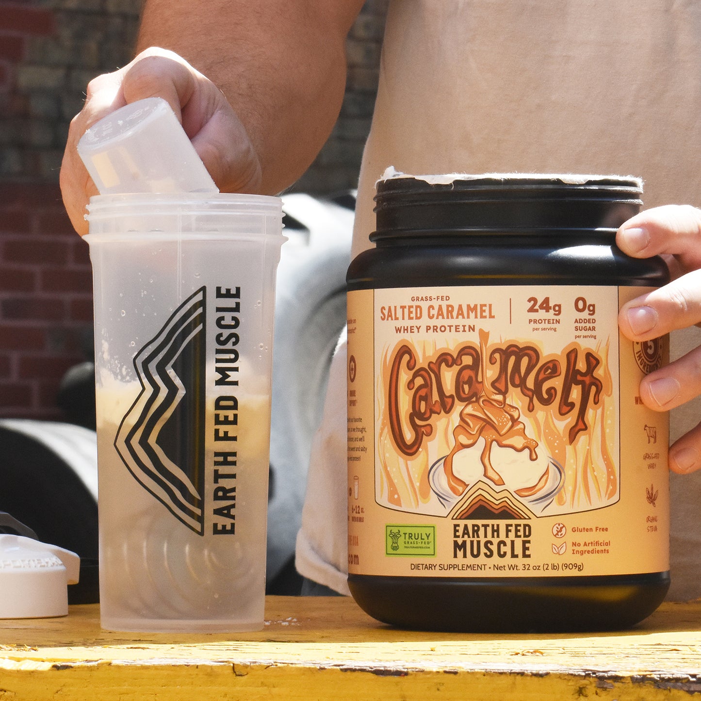 SEASONAL FLAVOR: 'Caramelt' Salted Caramel Grass-Fed Whey Protein