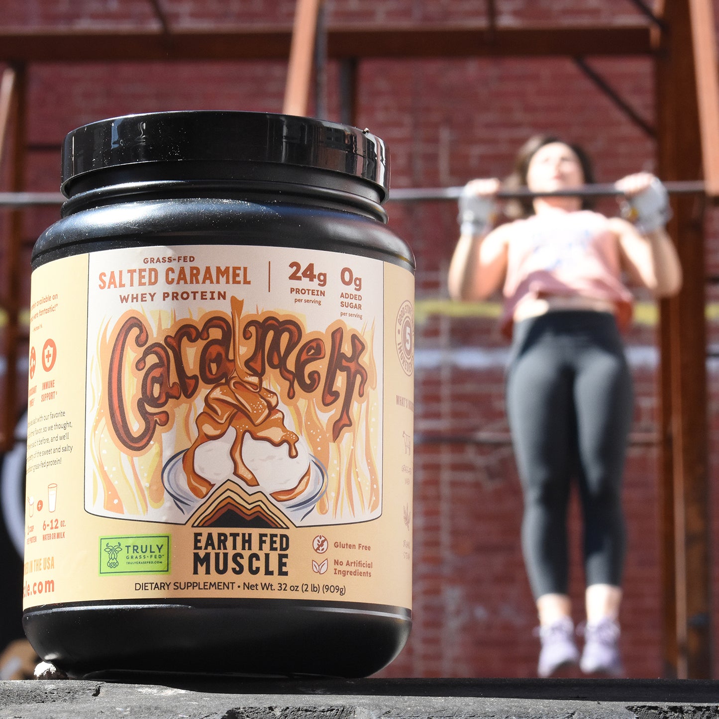 SEASONAL FLAVOR: 'Caramelt' Salted Caramel Grass-Fed Whey Protein