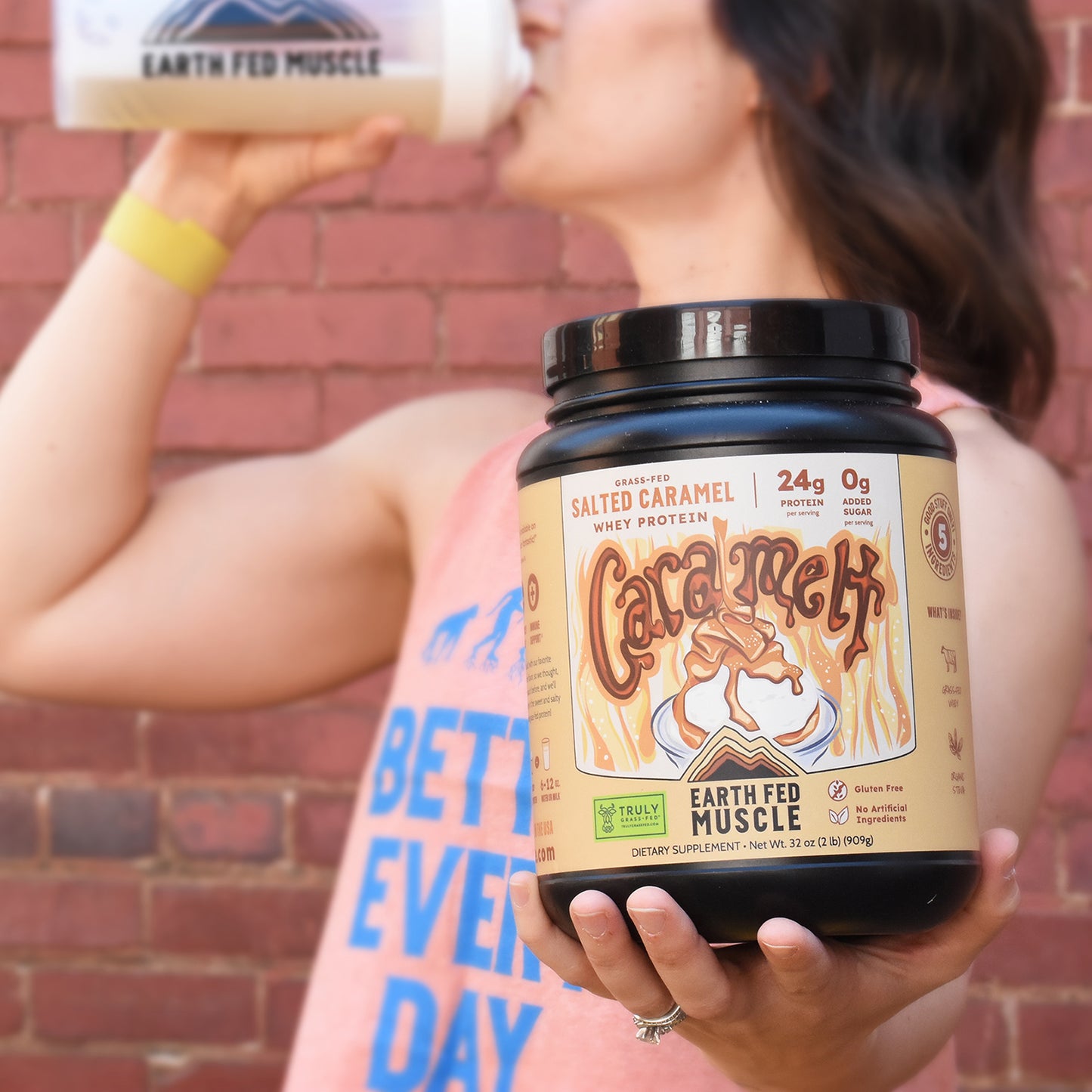 SEASONAL FLAVOR: 'Caramelt' Salted Caramel Grass-Fed Whey Protein