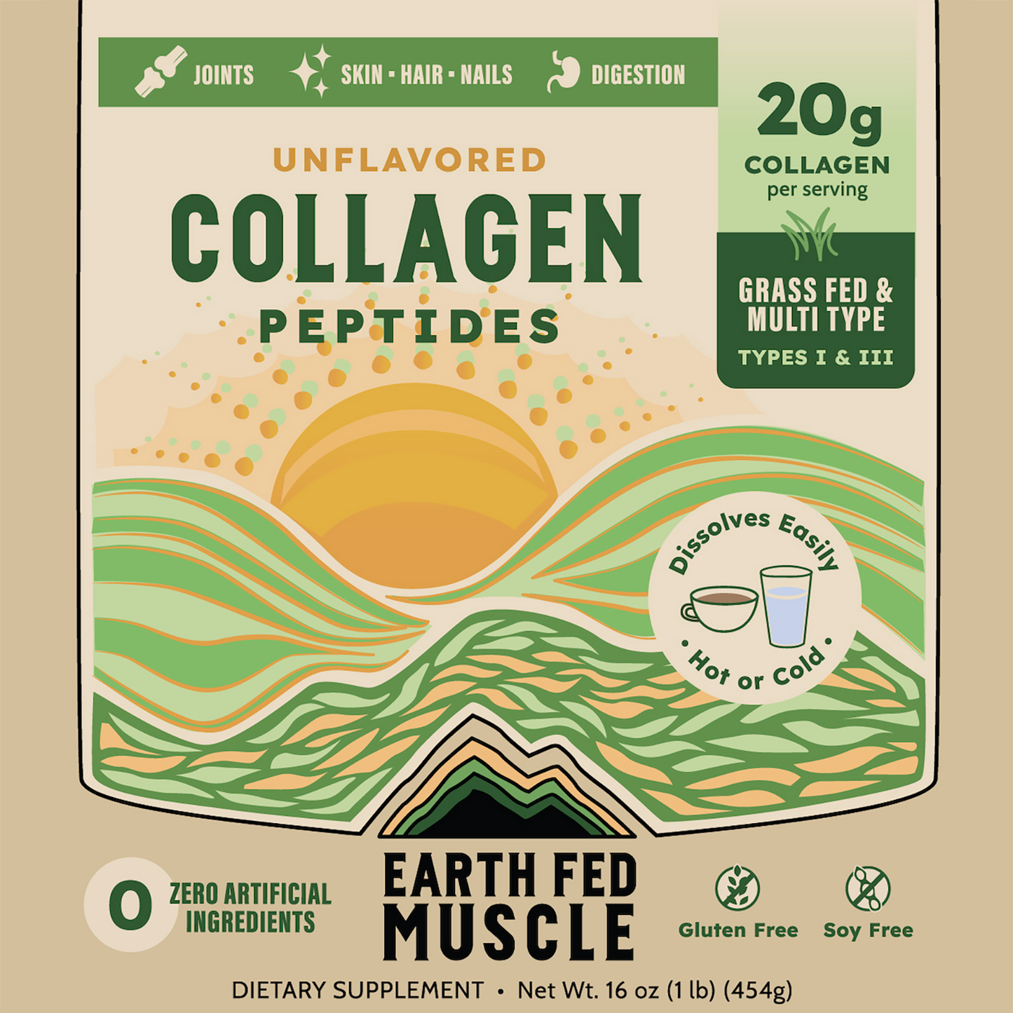 Collagen Peptides, Unflavored (formerly known as The Keystone)