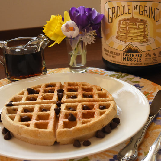 Griddle n' Grind Chocolate Chip Pancake and Waffle Mix