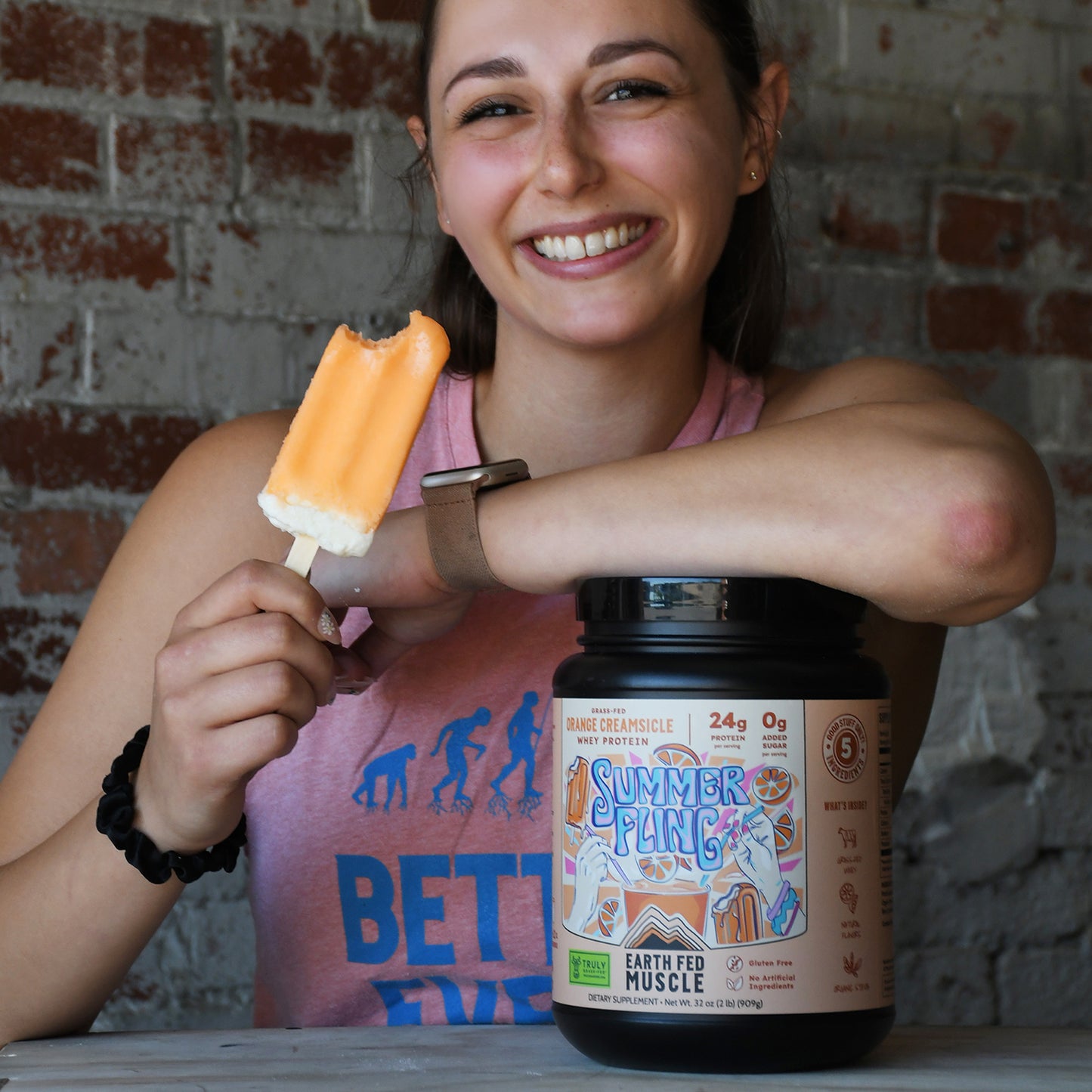 Summer Fling Orange Creamsicle Grass-Fed Protein